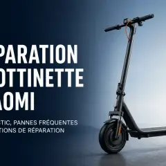 Réparation trottinette Xiaomi : diagnostic, pannes fréquentes et solutions. L'accélérateur de votre trottinette Xiaomi a un souci ? Nous avons la solution.