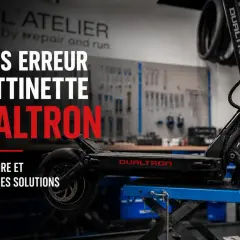 Codes erreur trottinette DUALTRON : comprendre et trouver des solutions pour votre pièce Dualtron.