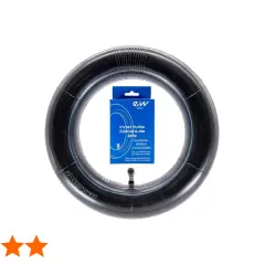 Chambre à air 255x80 pour roue de 6 pouces, avec valve coudée. Idéale pour trottinettes et vélos.