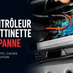 Réparation du contrôleur de trottinette électrique en panne. Diagnostic et causes du dysfonctionnement de l'accélérateur.