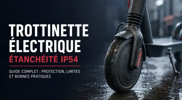 Trottinette électrique étanche IP54 : guide complet pour une sécurité optimale.