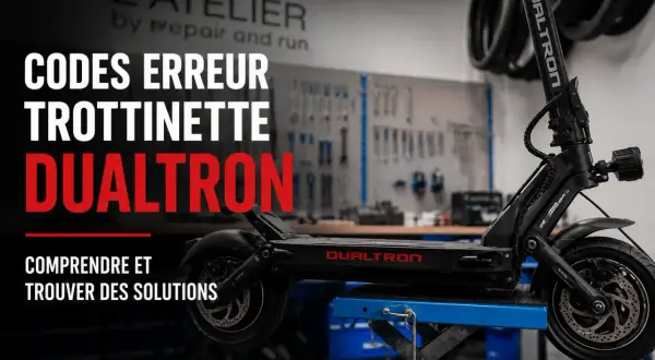 Codes erreur trottinette DUALTRON : comprendre et trouver des solutions pour votre pièce Dualtron.