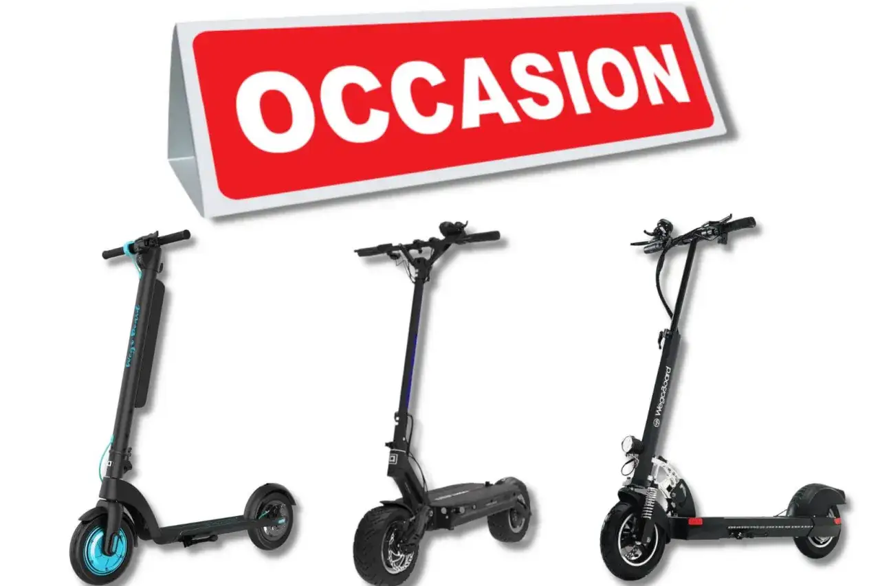Trottinettes &eacute;lectriques d'occasion &agrave; vendre. Profitez de nos offres pour trouver la v&ocirc;tre !