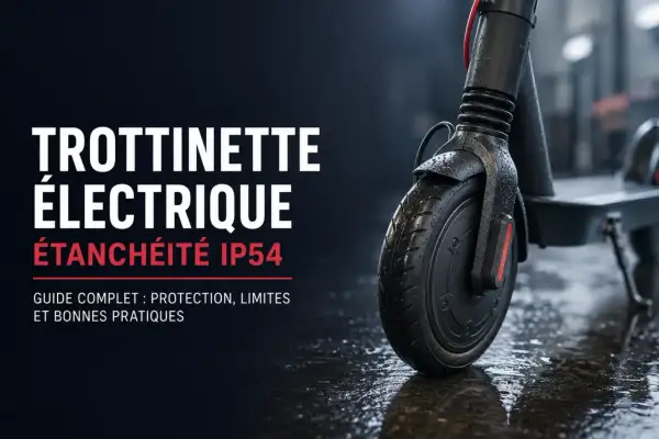 Trottinette électrique étanche IP54 : guide complet pour une sécurité optimale.
