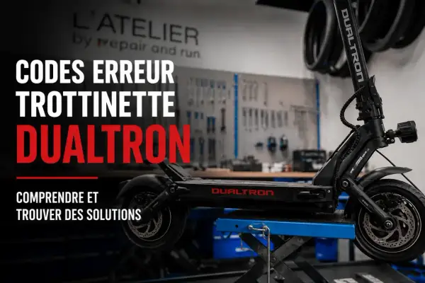 Codes erreur trottinette DUALTRON : comprendre et trouver des solutions pour votre pièce Dualtron.